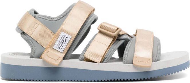 Suicoke KISEE-V sandalen met klittenband Goud