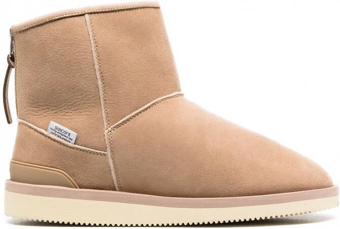 Suicoke Lammy snow boots Beige