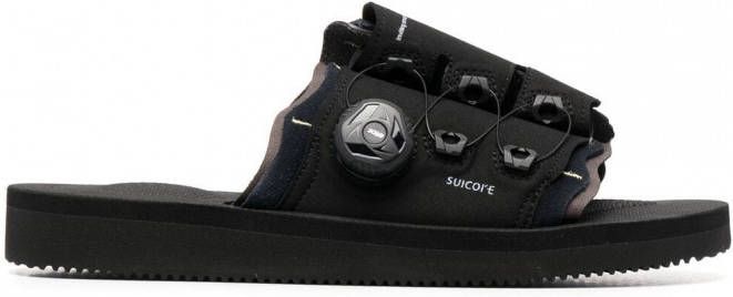 Suicoke LETA-AB slippers Zwart