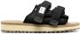 Suicoke Moto-Cab-ECO sandalen met klittenband Zwart - Thumbnail 1