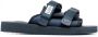Suicoke Moto Cab slippers met klittenband Blauw - Thumbnail 1
