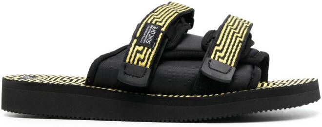 Suicoke MOTO-JC01 sandalen met klittenband Zwart