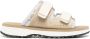 Suicoke Moto slippers met logopatch Beige - Thumbnail 1