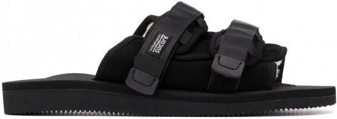 Suicoke Moto slippers Zwart