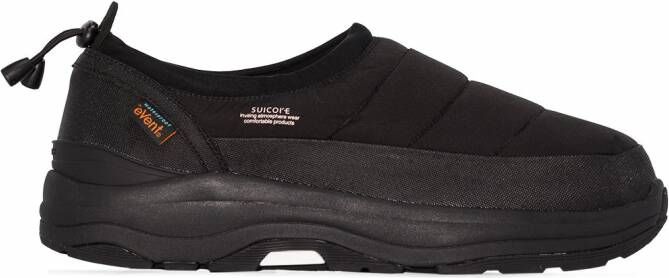 Suicoke Pepper gewatteerde sneakers Zwart