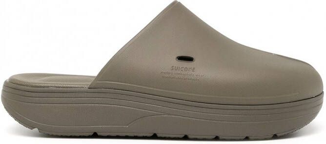 Suicoke POLK sandalen met gespleten neus Grijs