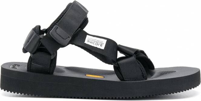 Suicoke sandalen met bandjes Zwart