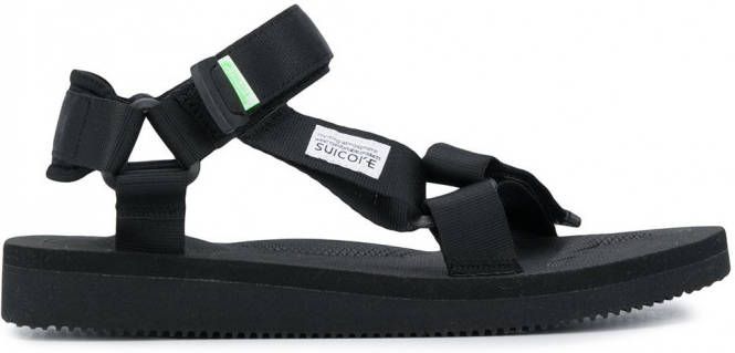 Suicoke Sandalen met open neus Zwart