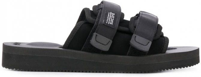 Suicoke Sandalen met open neus Zwart