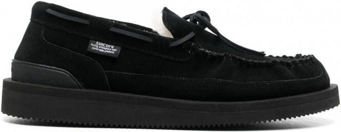Suicoke Lammy loafers Zwart