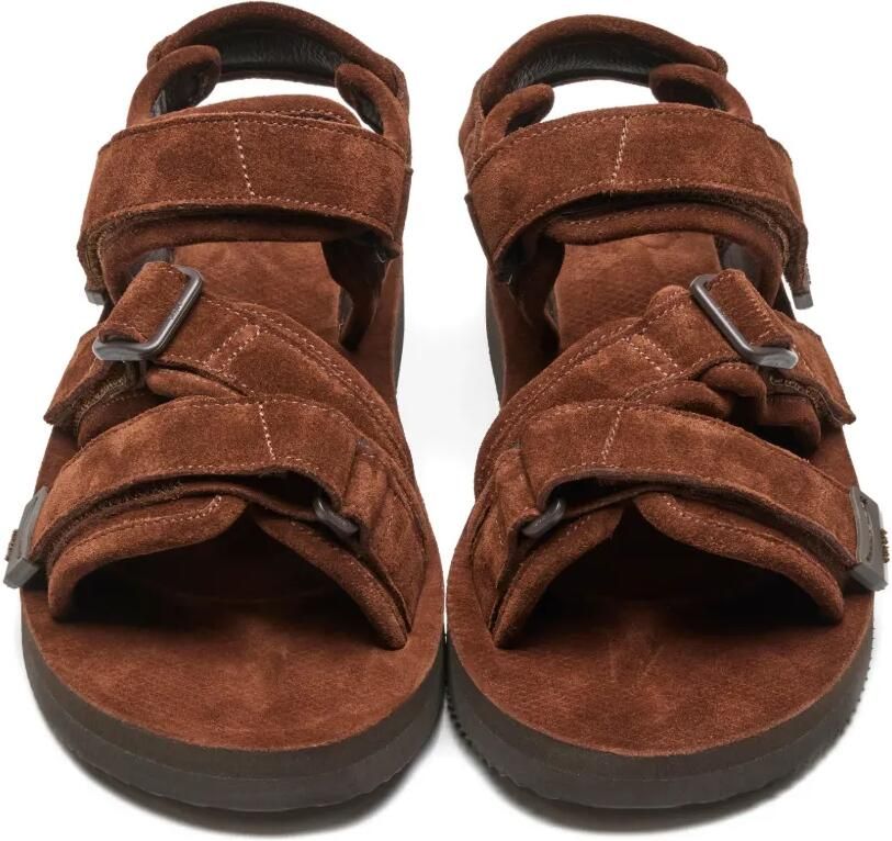 Suicoke Kisee sandalen met klittenband Bruin - Foto 2