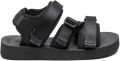 Suicoke Kisee-V sandalen met bandjes Zwart - Zwart