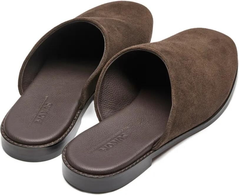 Suicoke Leren muiltjes Bruin - Foto 3