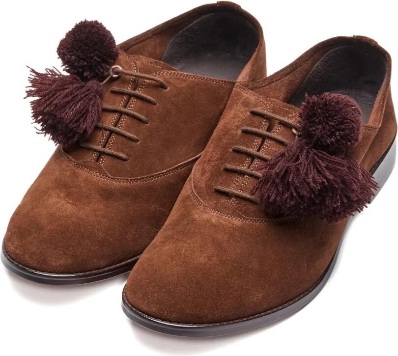 Suicoke Loafers verfraaid met pompon Bruin - Foto 3