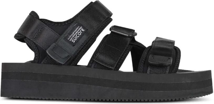 Suicoke platform sandals Zwart