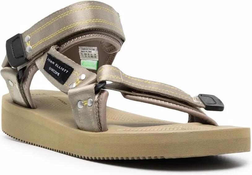 Suicoke Sandalen met klittenband Groen - Foto 3