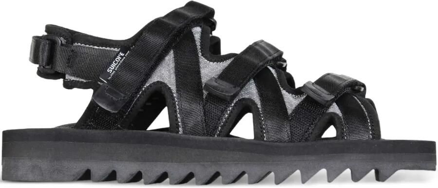 Suicoke Sandalen met klittenband Zwart