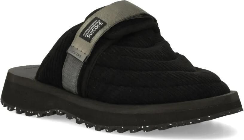 Suicoke Slippers met klittenband Zwart - Foto 3