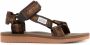Suicoke x Carhartt sandalen met meerdere bandjes Bruin - Thumbnail 1