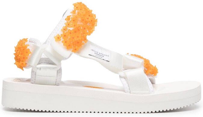 Suicoke x Cecilie Bahnsen DEPA-V2CB-2 sandalen Wit