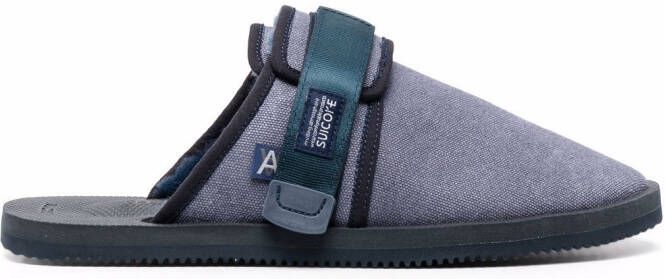 Suicoke x Daniel Arsham Zavo-Mabda slippers Blauw