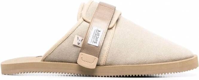 Suicoke x Daniel Arsham Zavo pantoffels Beige