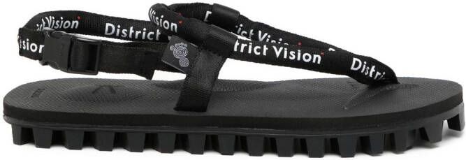 Suicoke x District Vision GUT-DVN sandalen Zwart