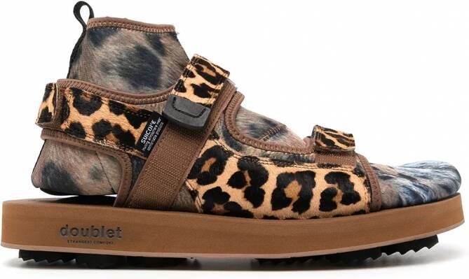Suicoke x Doublet BOAK-2ab sandalen Bruin