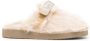 Suicoke Zavo-2eu slippers van imitatiebont Beige - Thumbnail 1