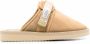 Suicoke Zavo slippers met klittenband Bruin - Thumbnail 1