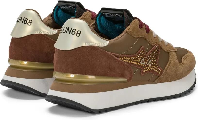 Sun68 Big Stargirl sneakers met vlakken Bruin - Foto 3