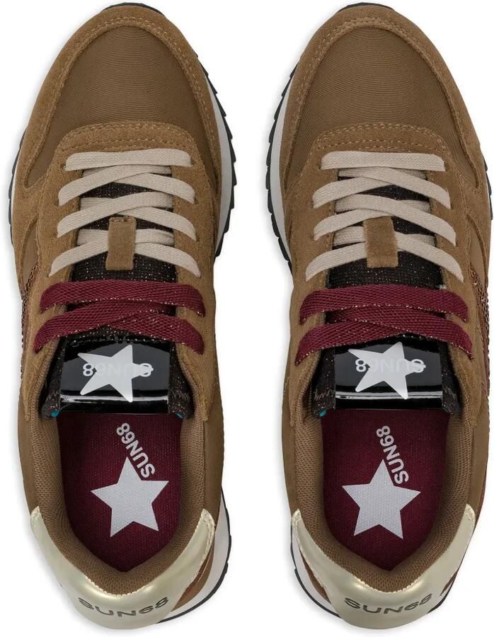 Sun68 Big Stargirl sneakers met vlakken Bruin - Foto 2