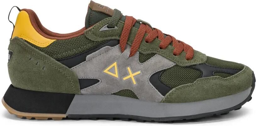 Sun68 Jaki Outdoor sneakers met vlakken Groen