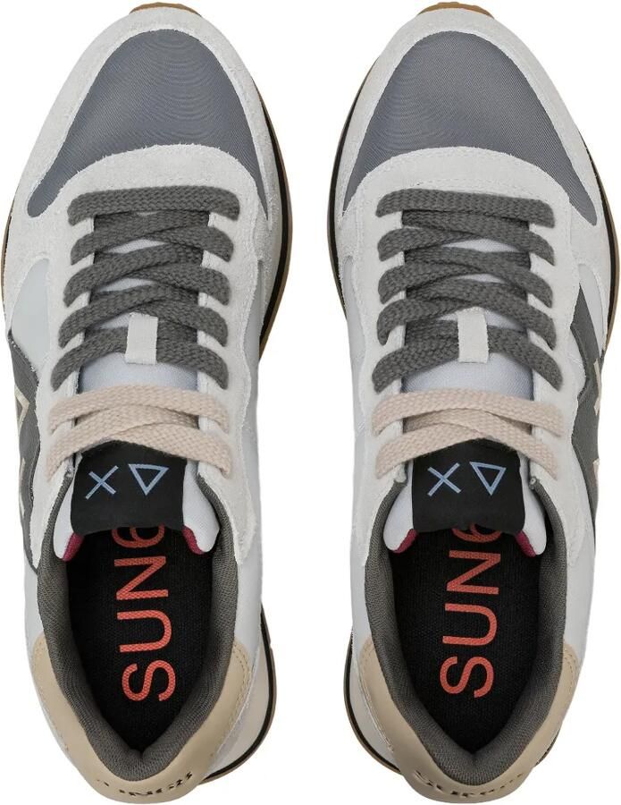 Sun68 Sneakers met suède vlak Wit - Foto 2