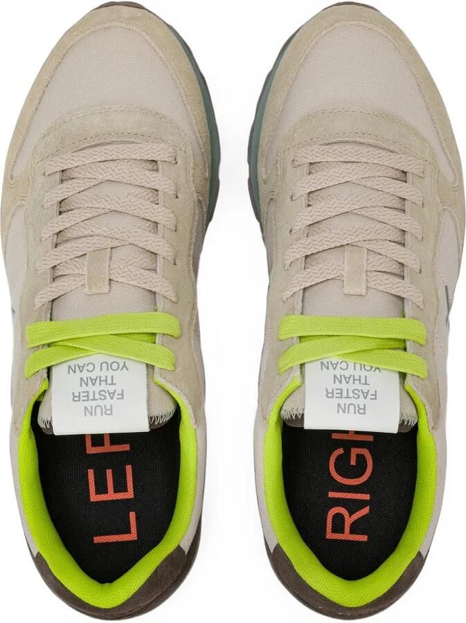Sun68 Tom sneakers met vlakken en geborduurd logo Beige - Foto 2