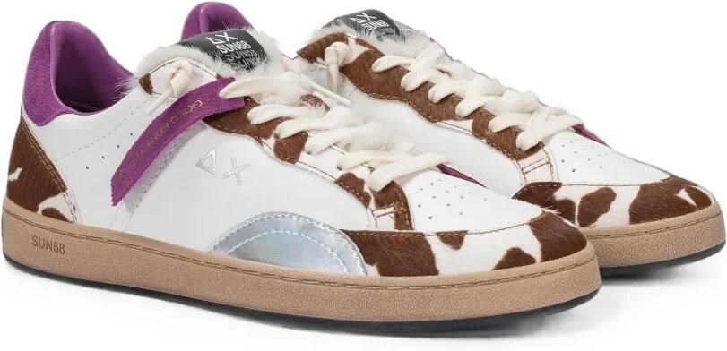 Sun68 Urban Street Animalier sneakers met vlakken Wit - Foto 4