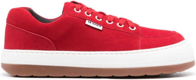 Sunnei Dreamy low-top sneakers Rood