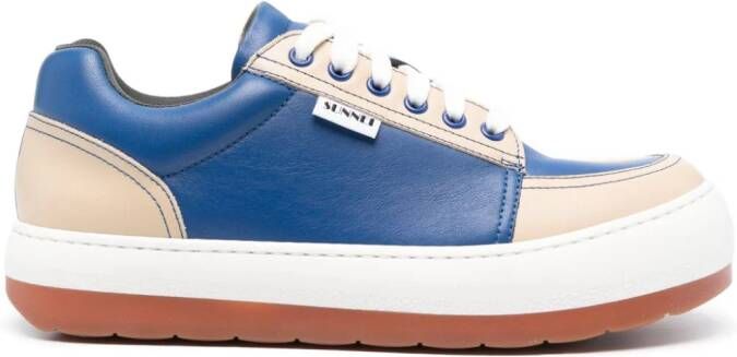 Sunnei Dreamy sneakers met vlakken Blauw