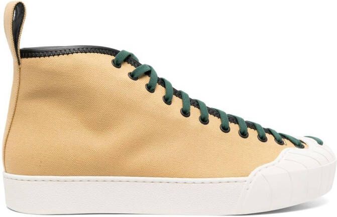 Sunnei Isi high-top sneakers Geel