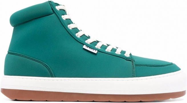 Sunnei Sneakers met chunky zool Groen