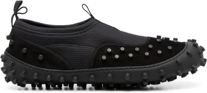 Sunnei Sneakers verfraaid met studs Zwart