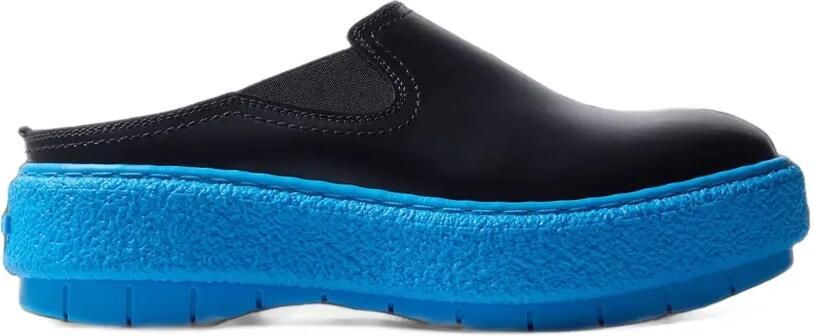 Sunnei Cemento platform mules Zwart