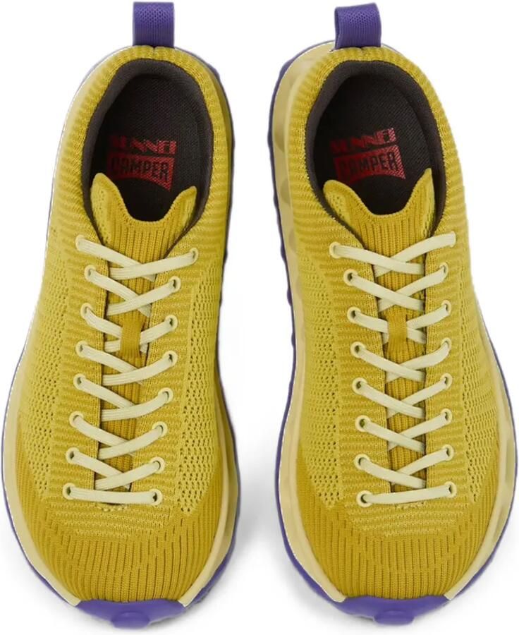 Sunnei Pelotissima gebreide sneakers Geel - Foto 2