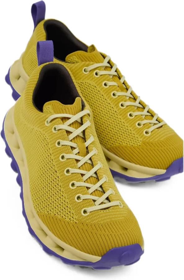 Sunnei Pelotissima gebreide sneakers Geel - Foto 4