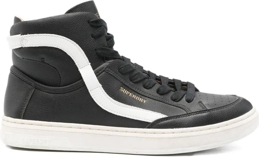 Superdry Basket Lux sneakers Zwart