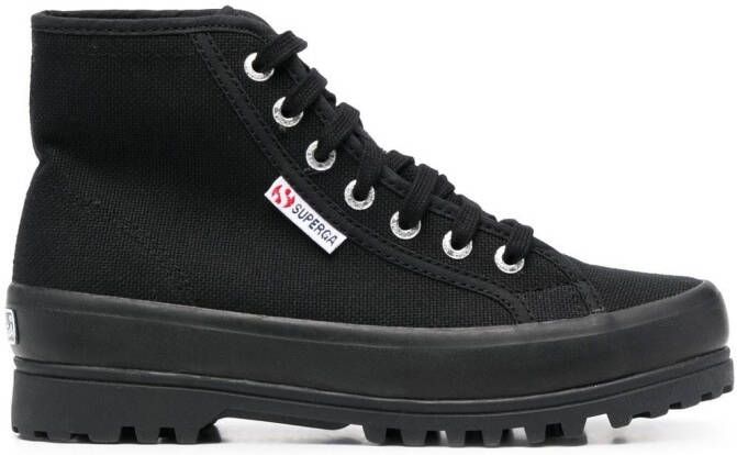 Superga High-top sneakers Zwart