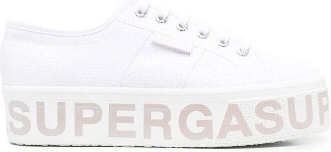 Superga Sneakers met logoprint Wit