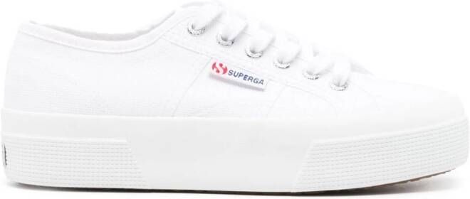 Superga Sneakers met logoprint Wit