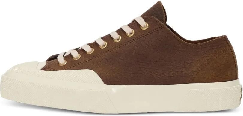Superga 2432 Works leren sneakers Bruin