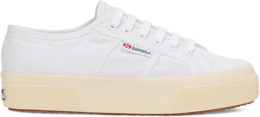 Superga 2740 sneakers met plateauzool Wit